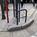 短いガードレール（東京都中央区）