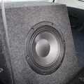 サブウーファーには力強さと遅れないスピード感ある低音サウンドを再現することができるカロッツェリアのTS-W252PRSをチョイス。