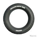 「TIRE FROG（タイヤフロッグ）」の第三弾オールテレーンタイヤシリーズ「MILLION RØCK（ミリオンロック）」