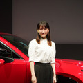 マツダのブランドアンバサダーに就任した綾瀬はるかさん