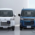 ダイハツ初の量産軽商用EV『e-ハイゼット』『e-アトレー』、アイシンやデンソーらが共同開発の「eAxle」採用 画像