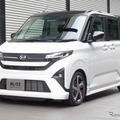 ブリッツ DAMPER ZZ-R　ムーヴ装着例（基準車高：フロント 24mmダウン / リア 29mmダウン）