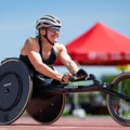 ホンダが支援、車いすレーサーのデブルナー選手が200mで世界記録更新 画像