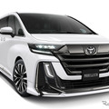 モデリスタの新アイテムを装着したトヨタ ヴェルファイア