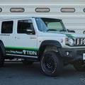 テイン 4x4ダンパースポーツ　ジムニーノマド装着例（基準車高純正比　フロント：55mmアップ / リア：45mmアップ）
