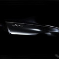 日産 スカイライン 次期型のティザーイメージ