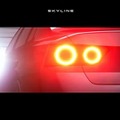 日産 スカイライン 次期型のティザーイメージ