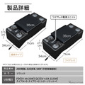 ハイエース専用LEDコンソールボックス
