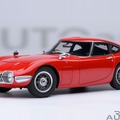 『トヨタ 2000GT』のオートアート製18分の1スケールモデルカー