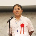 国土交通省 総合政策局 モビリティサービス推進課 星明彦課長は“かりゆしウェア”を着用して登壇
