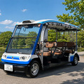 グリーンスローモビリティで「花の街」を巡る…ヤマハ発動機が北海道・恵庭市の実証運行に協力 画像