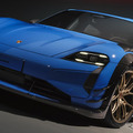 ポルシェ「タイカン・ターボGT（バイザッハ・パッケージ）」の「マンタイ・キット」装着車