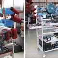 赤系のカップ型樹脂のパーツは、3Dプリンターで製作されている