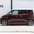ブリッツ DAMPER ZZ-R　ダイハツ・ムーヴ装着例（基準車高：フロント 25mmダウン / リア 30mmダウン）