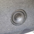 サブウーファーユニットにはパイオニアのTS-W10RSを2発チョイス。ステレオ再生で低音の立体感を表現した。