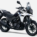 スズキ Vストローム250（パールネブラーブラック/パールグレッシャーホワイトNo.2）