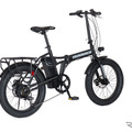 20インチ電動アシスト折りたたみ自転車「HUMMER E-FAT206」