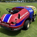 サッカー「モンテディオ山形」の散水車が新デザインに…果樹園向け農業機械がベース 画像
