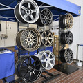 RAYSがチョイスしたBMWに合うホイールが展示されていた