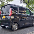テイン フレックスZ　ルークス装着例（フロント 40mmダウン / リア 35mmダウン）