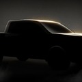 ホンダのピックアップトラック「リッジライン」新型を予告…より無骨なデザインに 画像