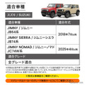 『ジムニー』シリーズ専用「助手席下収納バッグ」