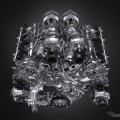 トヨタ GR GTの4.0リットルV8ツインターボエンジン