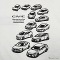 CIVICヒストリーTシャツ