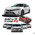 HONDA シビック TYPE R Tシャツ