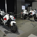 警視庁の白バイ展示