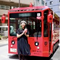 東京池袋「イケバス」の車内アナウンスをリニューアル、クリステル・チアリ氏が路線バス初登場 画像