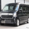 ブリッツ DAMPER ZZ-R　スズキ・エブリイワゴン装着例（基準車高：フロント 29mmダウン / リア 48mmダウン）