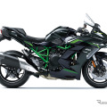 カワサキ Ninja H2 SX SE（メタリックカーボングレー×メタリックディアブロブラック）