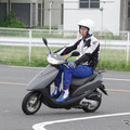 二輪安全運転診断アプリのデモンストレーション