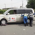 ゴージャッキで移動（2026年地震防災訓練）