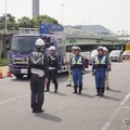 車両啓開完了（2026年地震防災訓練）