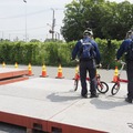 保全特別パトロールが首都高3号渋谷線の段差に到着（2026年地震防災訓練）