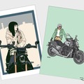 浦野周平氏、加藤ノブキ氏のイラストが描かれたオリジナルポストカード