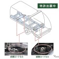 軽量化による最大積載量の確保