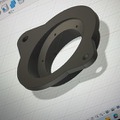ダッシュ上部のツイーター取り付けスペースに角度をつけたツイーターパネルを設置するのも3Dプリンターならではの成型となる