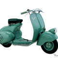 1946年の量産型第1号モデル「ベスパ 98」