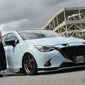 まさみさん　マツダ・DJLFSデミオ…CARTUNE ALL USERS MEET神戸