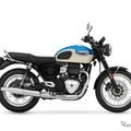 トライアンフ ボンネビル T40（エージャンブルー／フュージョンホワイト）