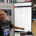 ホイールナット1本ごとに、締付結果を記録