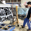 長野・飯田の中学2年生が、フレーム修正から溶接・塗装まで本格体験…「車社会を支える」仕事の尊さを知る 画像