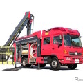 13mブーム付多目的消防ポンプ自動車MVF