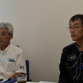 石井副校長（左）と吉田副校長