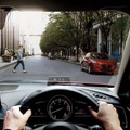 最小限の視線移動でドライブの必要な情報が得られる「アクティブドライビングディスプレイ」