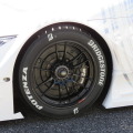 鈴鹿サーキットで公開されたレクサスの来季GT500クラス参戦車『LC500』。