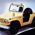 軽自動車唯一の4WDオフローダーとして誕生した初代ジムニー。
